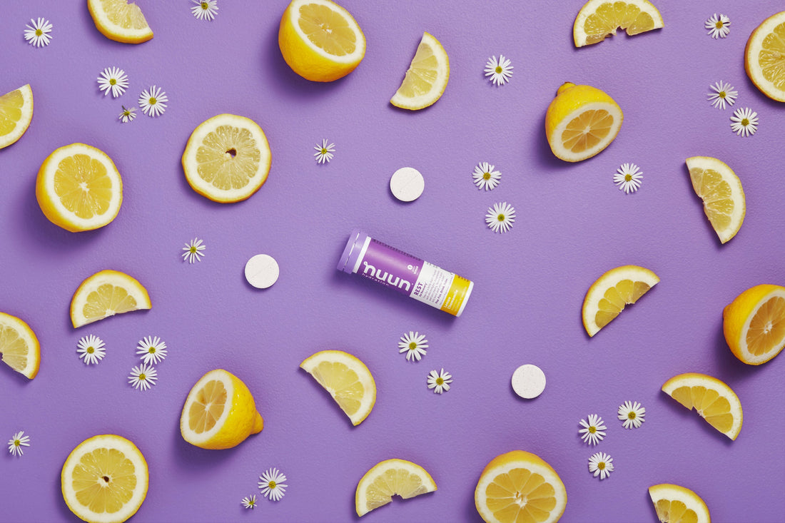 Nuun Rest with fresh fruit