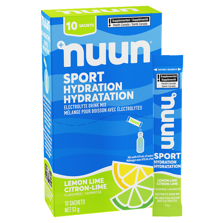 Nuun Sport Powder Lemon Lime July 31, 2026 Expiry