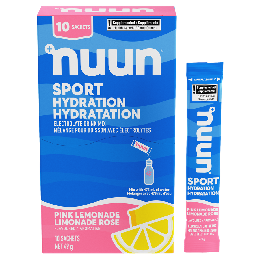 Nuun Sport Powder Pink Lemonade March 2026 expiry