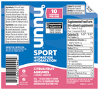 Nuun Sport Citrus Fruit