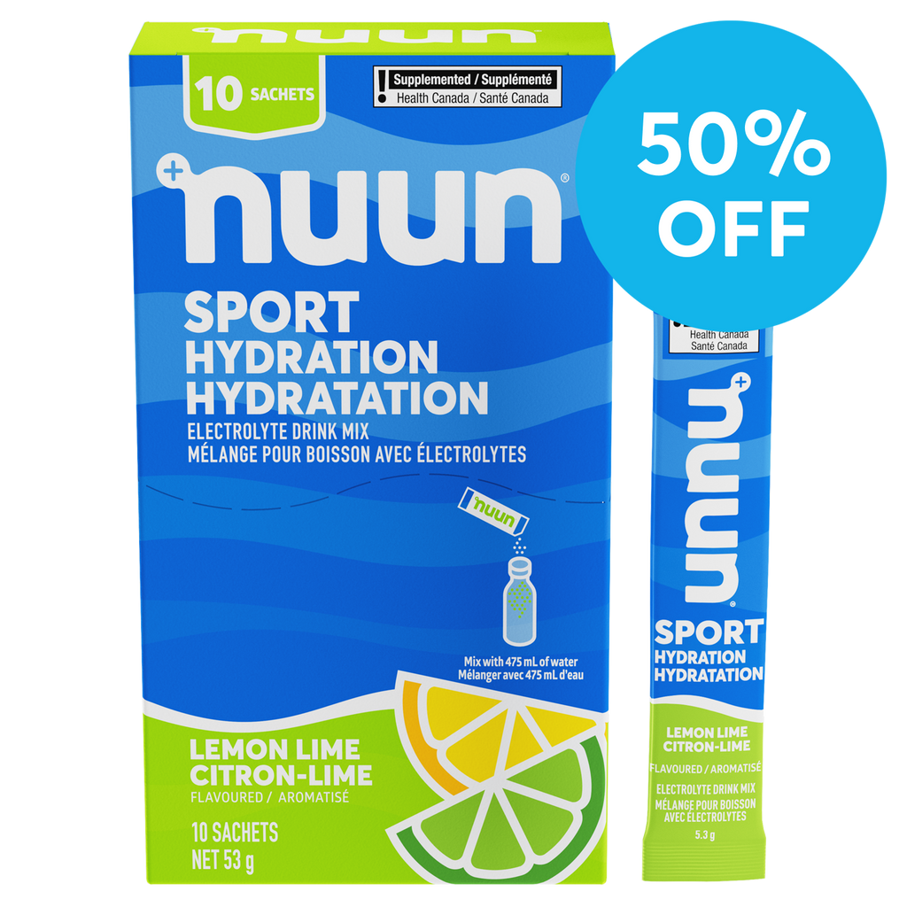 Nuun Sport Powder Lemon Lime April 2026 Expiry