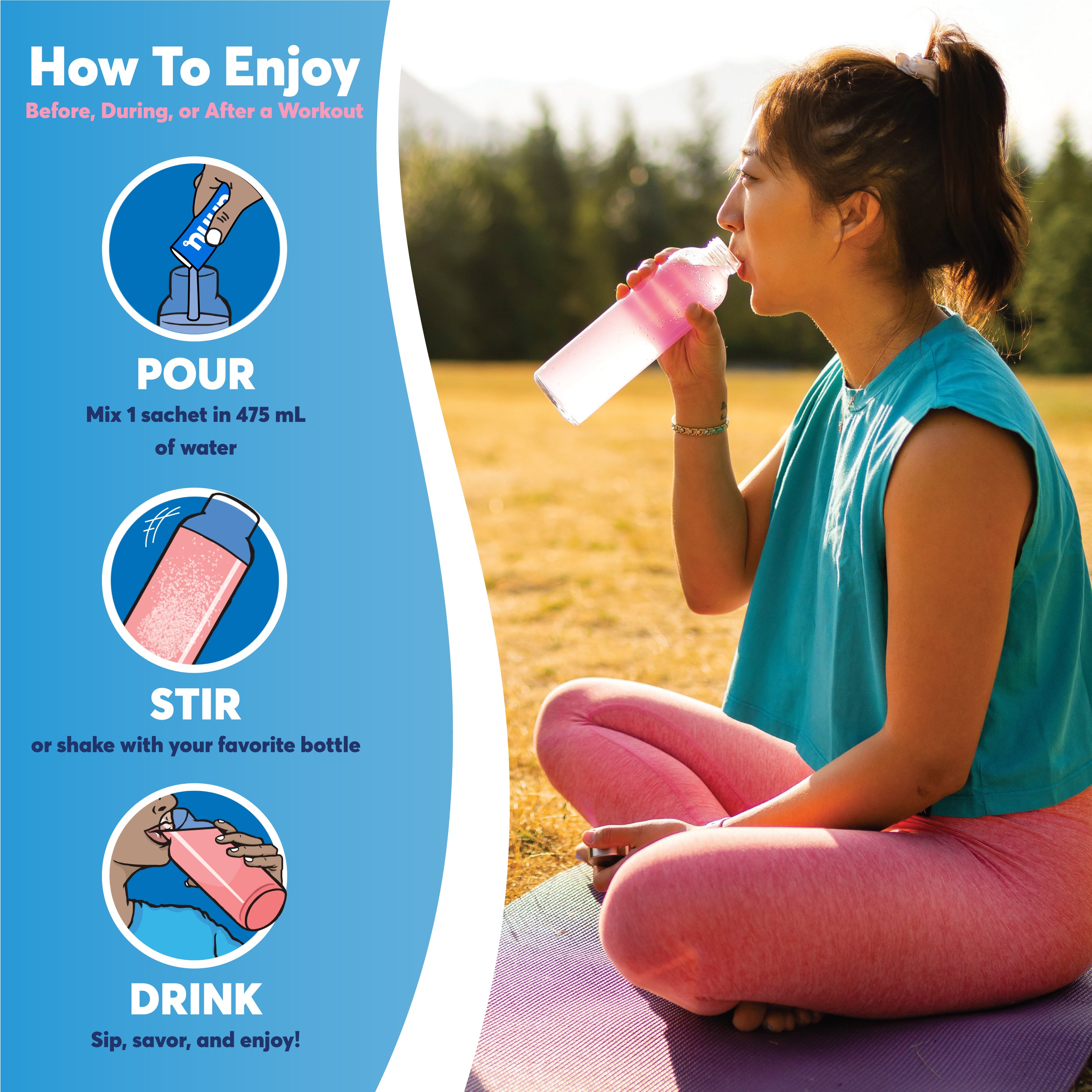 Nuun Sport Powder (July 2026 Expiry)