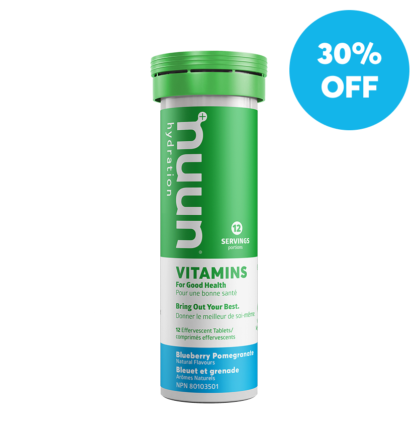 Nuun Vitamins Blueberry Pomegranate (Mar. 2027 Expiry)