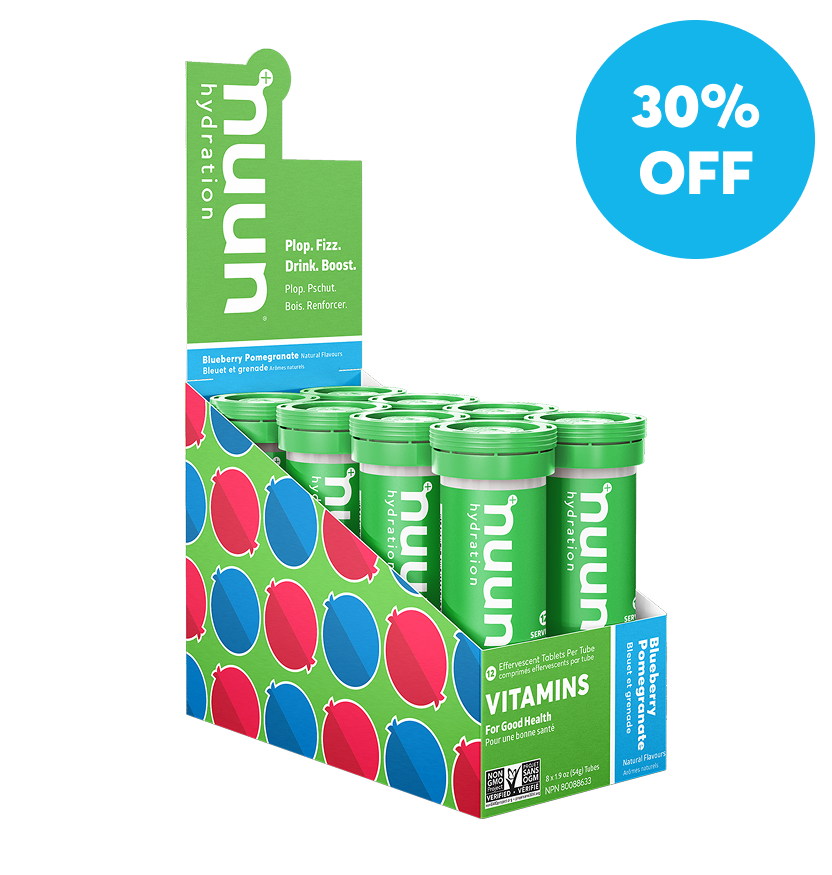 Nuun Vitamins Blueberry Pomegranate (Mar. 2027 Expiry)